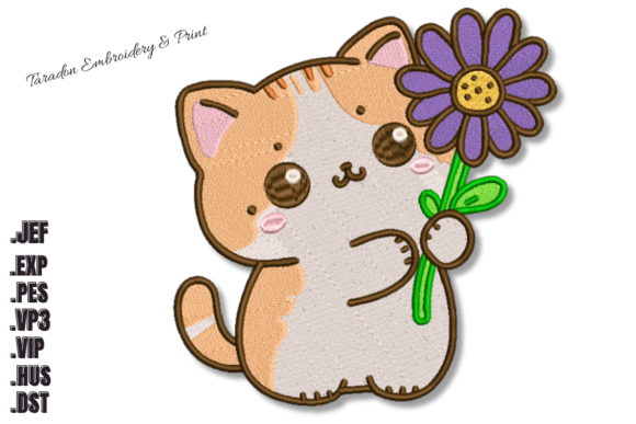 Adorable Cat Embroidery Design Review for Seasonal Projects