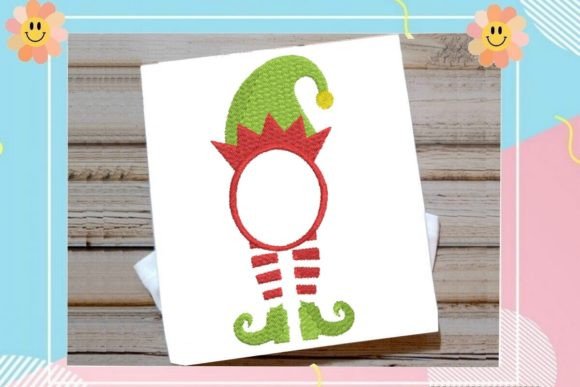 Christmas Clown Embroidery