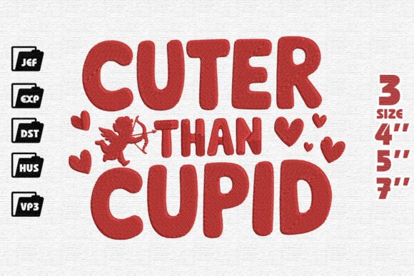 Cupid’s Cutest Rival Embroidery
