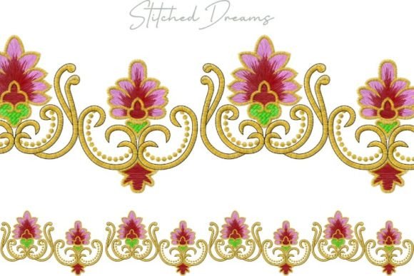 Elegance Embroidery Borders