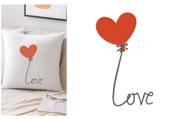 Love Embroidery Designs for Handmade Gifts