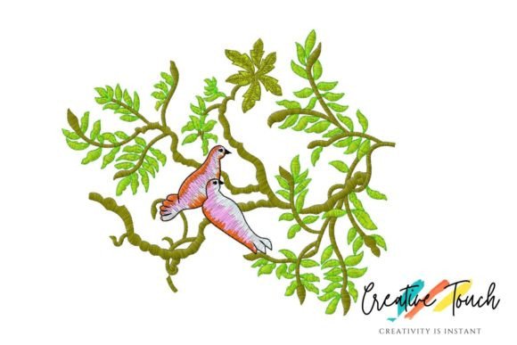 Spring Songbirds Embroidery Designs
